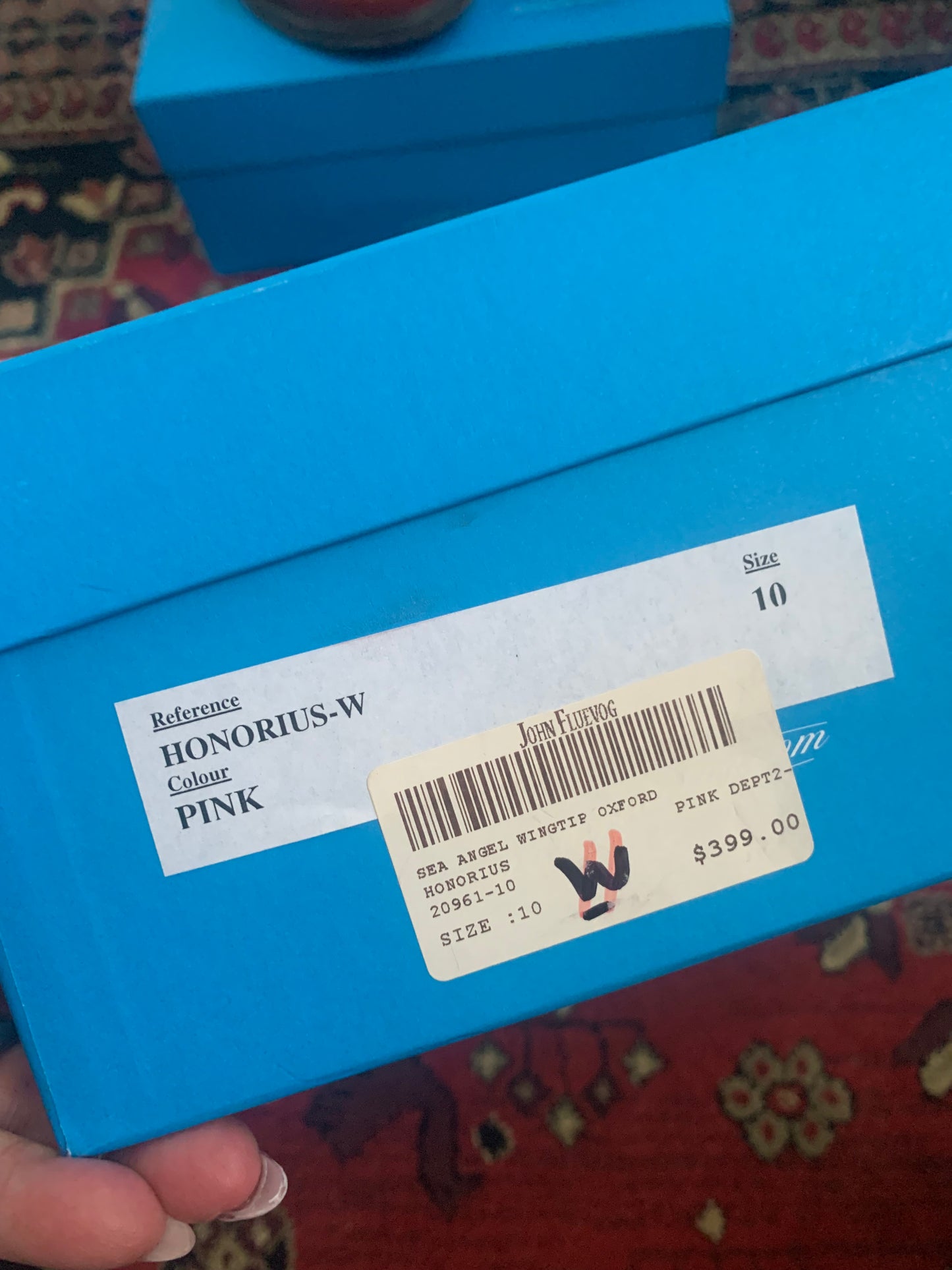 John Fluevog- Pink Honorous