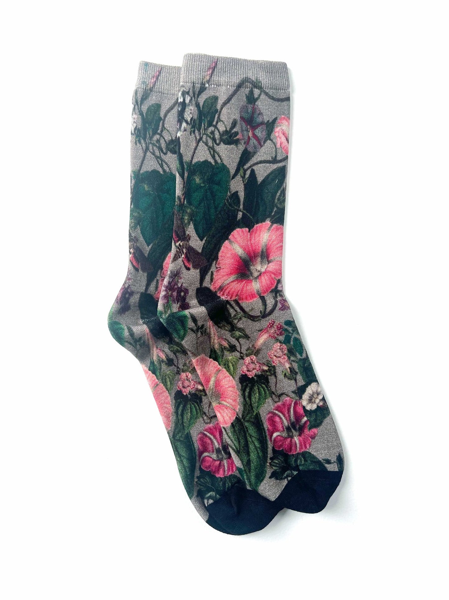 Deadly Nightshade Bamboo Sock