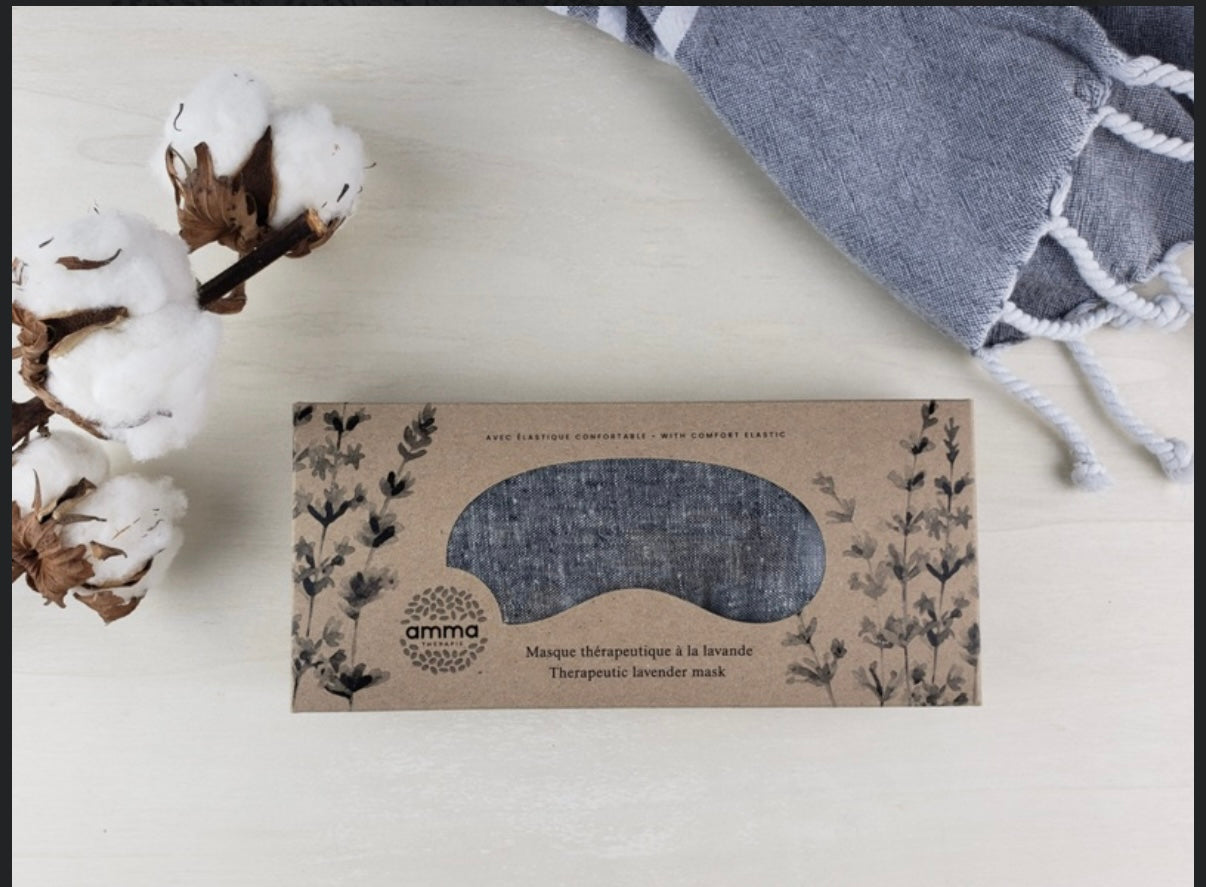 Therapeutic lavender mask | Organic cotton