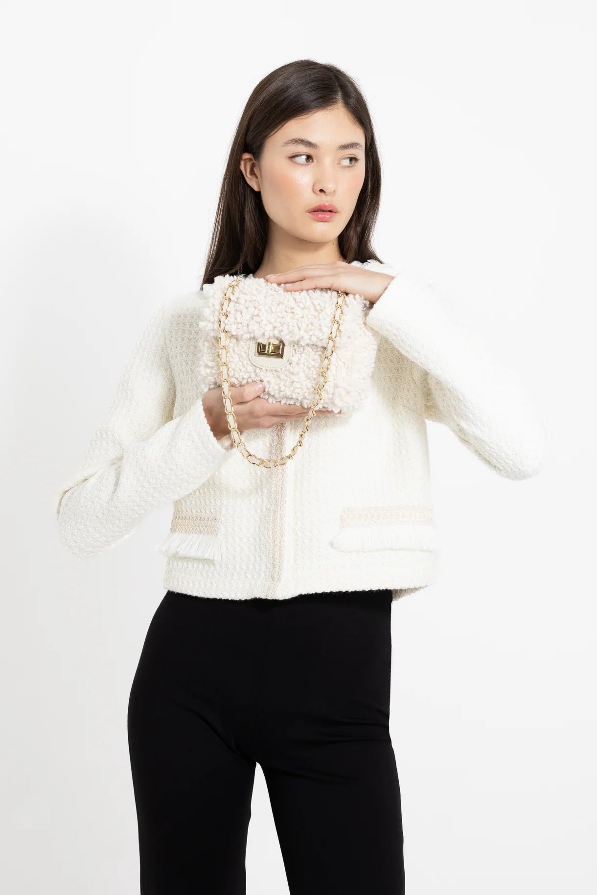TEDDY - faux fur, cream