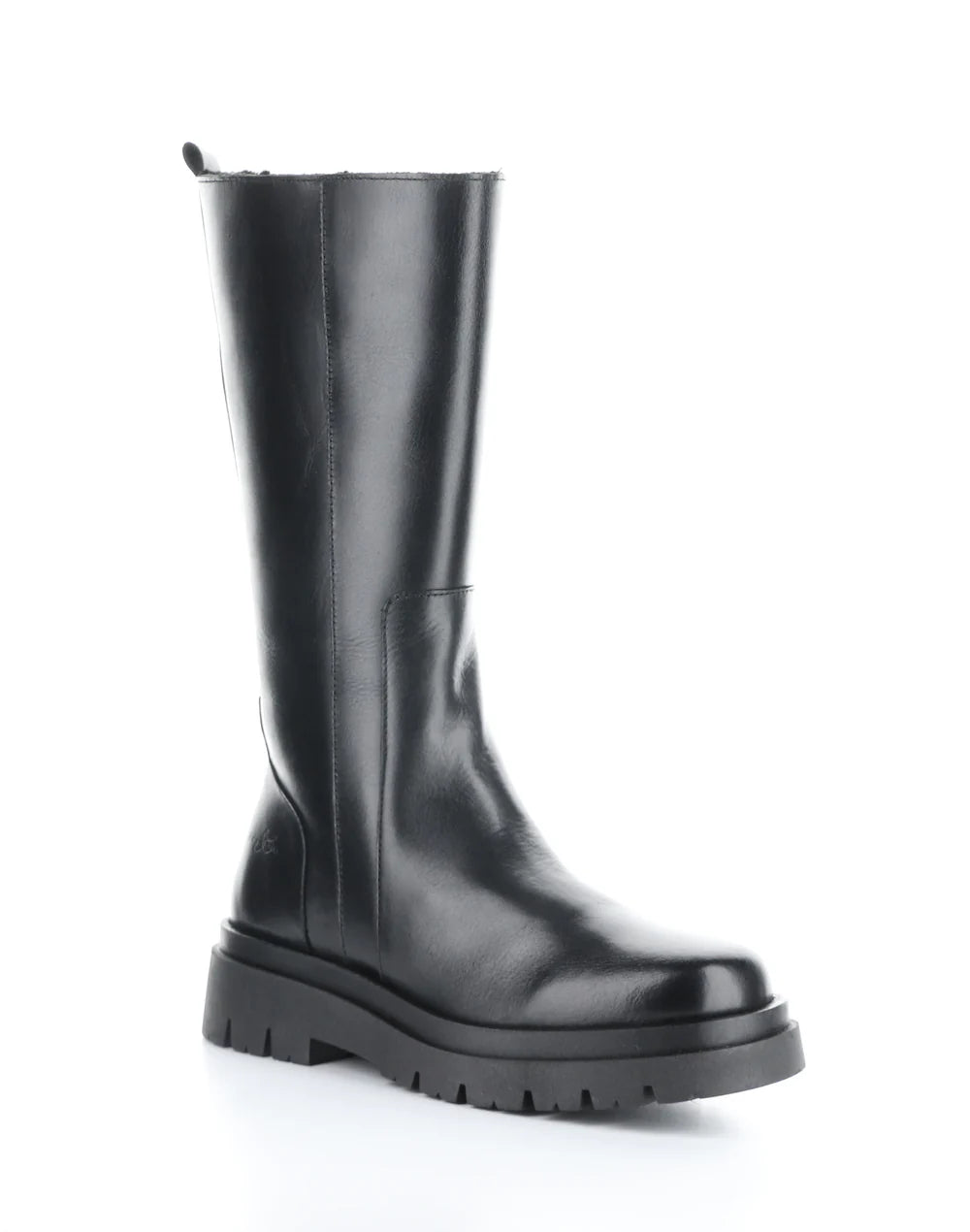 MARIE BLACK ROUND TOE BOOTS