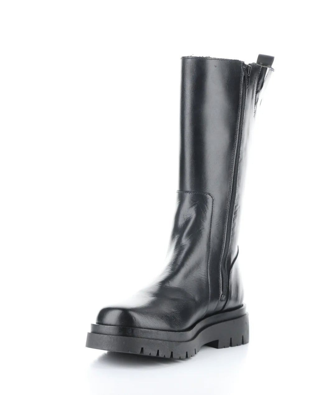 MARIE BLACK ROUND TOE BOOTS