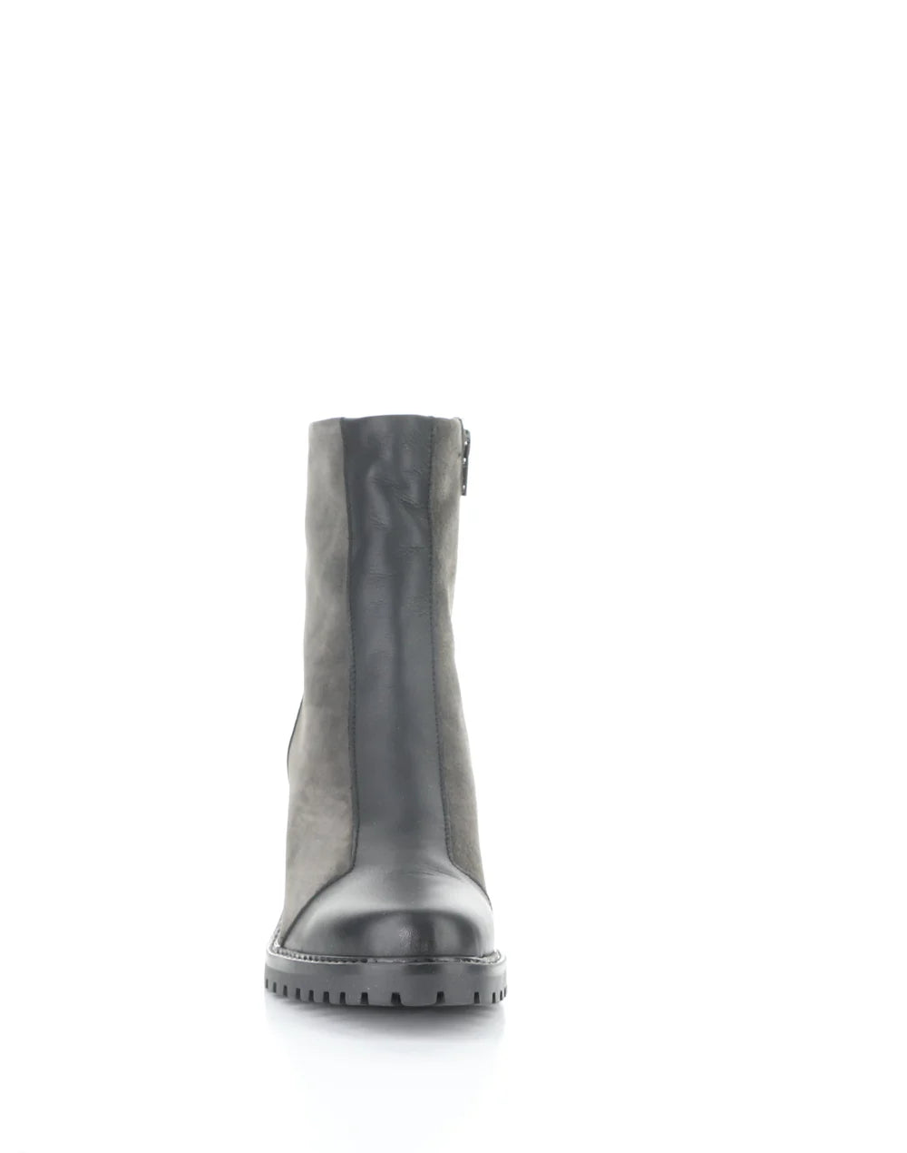 INGRID BLACK/ANTHRACITE ROUND TOE BOOTS