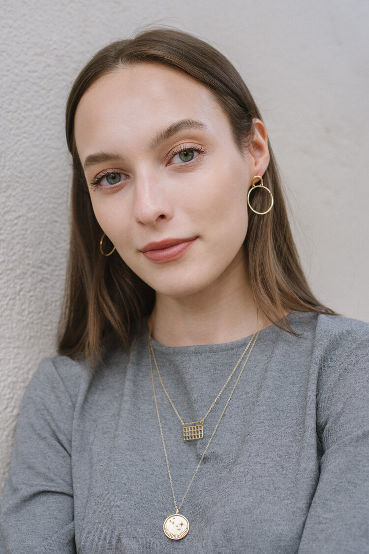 Henny Earrings Small Gold