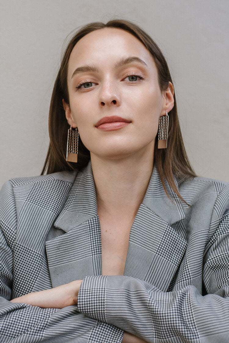 Petrina Silver Earrings