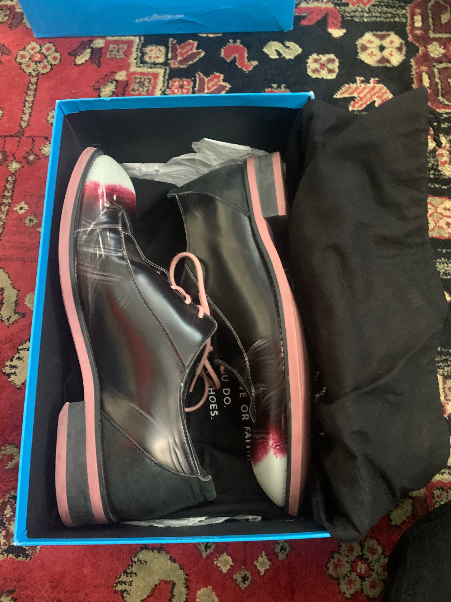 John Fluevog- Pink Honorous