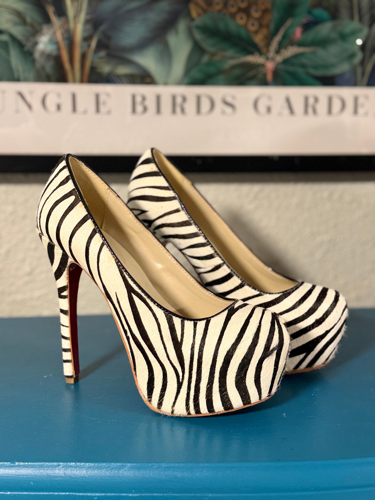 Christian Louboutin Zebra Pumps