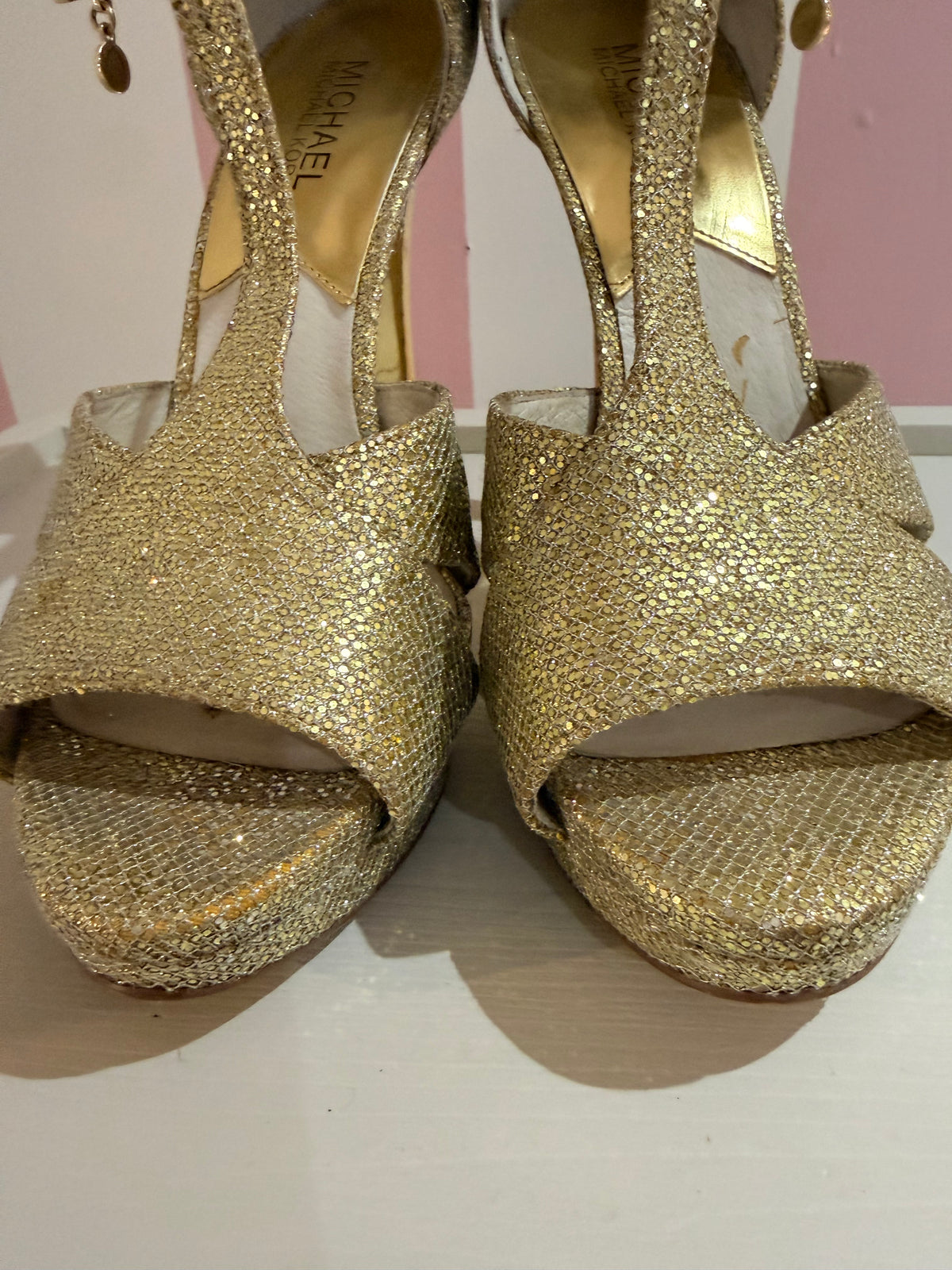 Michael Kors Women's 'Diana T-strap' Dress Shoes