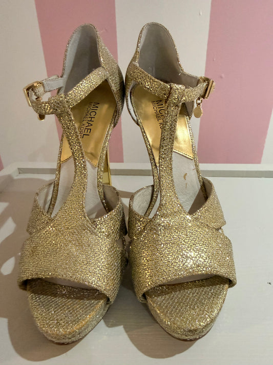 Michael Kors Women's 'Diana T-strap' Dress Shoes
