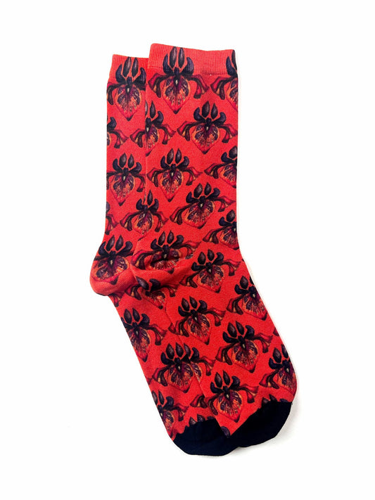 Flame Floral Unisex Socks