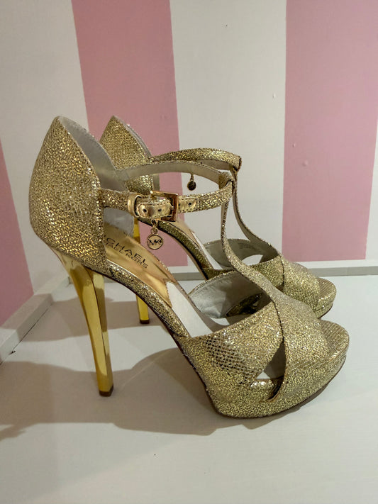 Michael Kors Women's 'Diana T-strap' Dress Shoes