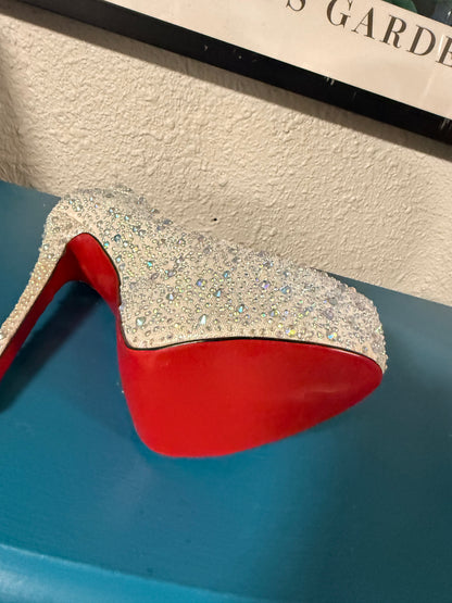 Christian Louboutin “bedazzled” Pumps