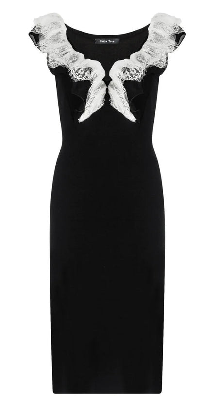 Ester- Black Evening Dress