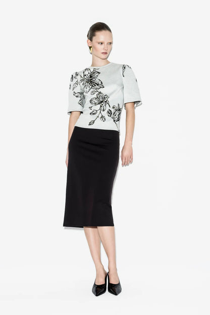 Heather Pencil Skirt