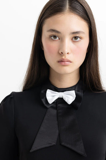 Tux Blouse Collar