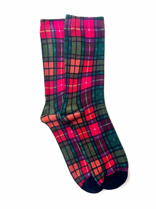 Tartan Bamboo Socks