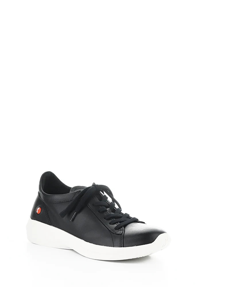 GAJI Black Smooth Leather