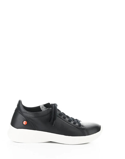 GAJI Black Smooth Leather