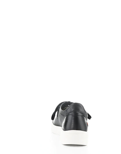 GAJI Black Smooth Leather