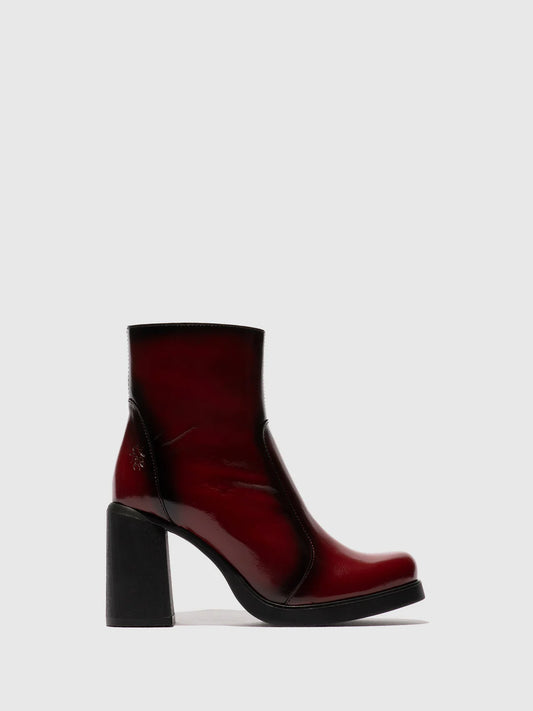 Zip Up Ankle Boots SIJU331FLY INTENSE RUS
