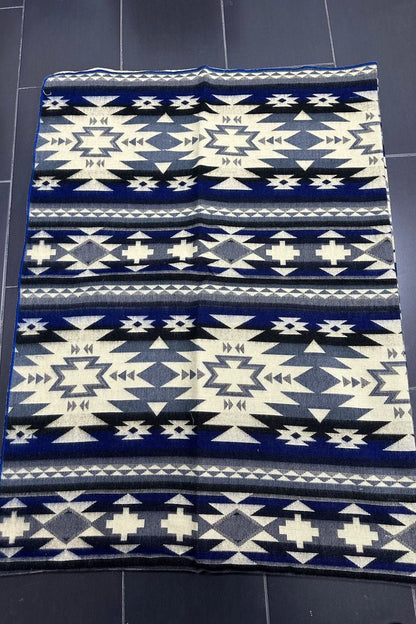 MIDNIGHT MESA LARGE ALPACA BLANKET