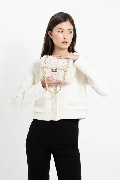 TEDDY - faux fur, cream