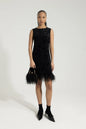 DELA feather dress