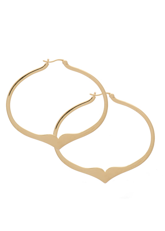 Liv Hoops Large Gold